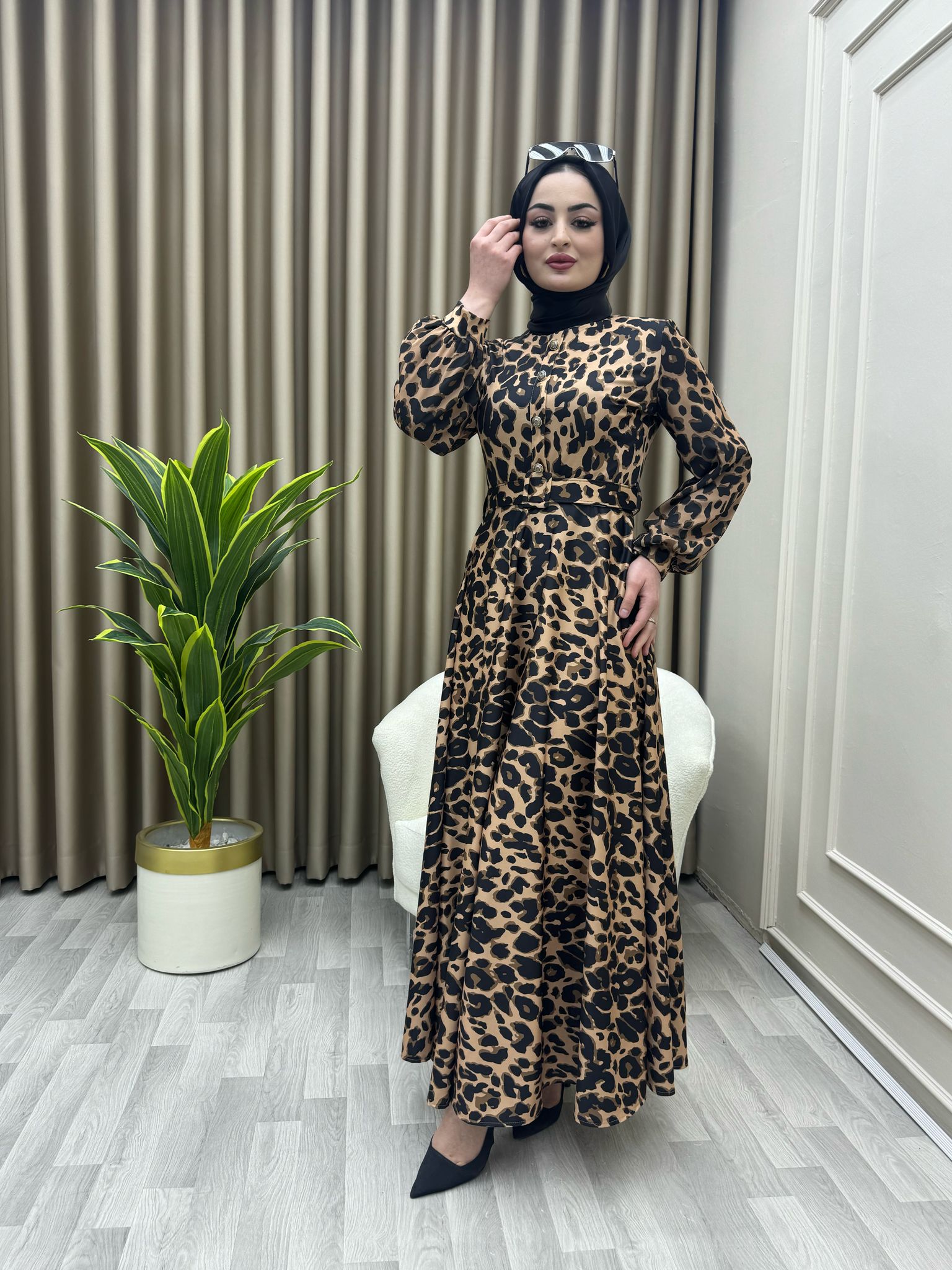 Merve Elbise Kuzey Leopar